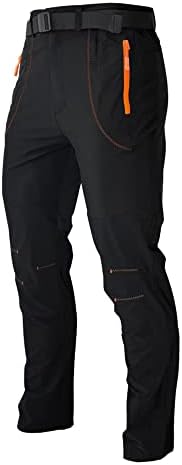 מכנסי מטען לטיולי קלויפוט מכנסיים יבש מהיר עמיד במים קלים משקל קל משקל נושם מכנסי כיס רוכסן נושם