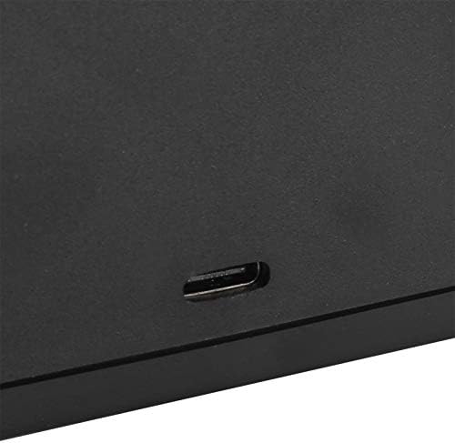 מטען Fuwe Joystick, 5V 550mA פלט תחנת טעינה של בקר ABS שחור עבור בקר אלחוטי של PS5