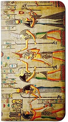 רוא0272 מצרים קיר אמנות עור מפוצל להעיף מקרה כיסוי לסמסונג גלקסי 14 5 גרם