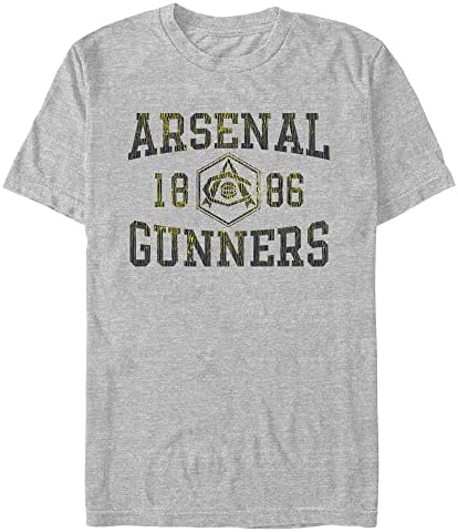 ארסנל F.C. תותחי מועדון הכדורגל של ארסנל לגברים 1886 חולצת טריקו אפור