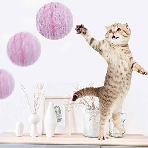 סטרוז מצחיק כדור צעצוע חתולים חתולים אינטראקטיביים משחקים כדורי שריטות ללעוס