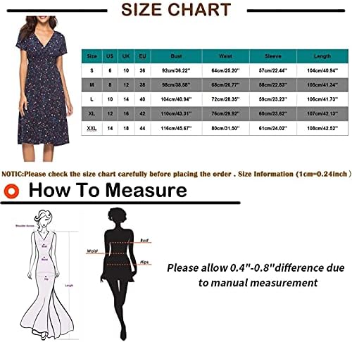 שמלות מקסי לנשים 2023, שיפון מזדמן של נשים מודפס