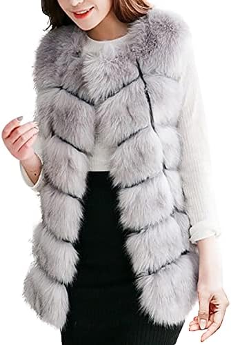 אפוד אופנה לנשים עליון סתיו וחורף גופיית מעיל בצבע אחיד מזדמן רופף