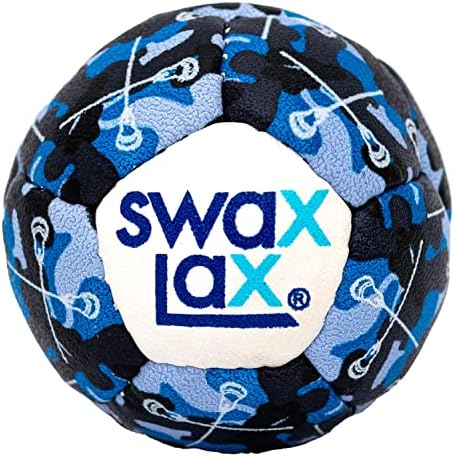 כדור אימונים של Swax Lax Lacrosse - תרגול חיצוני מקורה פחות קפיצה וריבאונדים