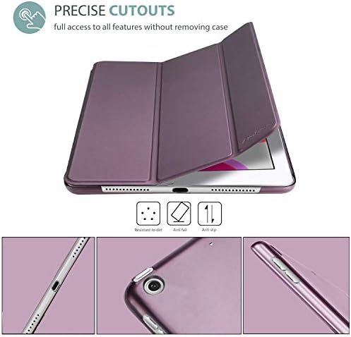 Procase iPad 10.2 Slim Smart Case Bundle עם כיסוי כבד מחוספס עבור 10.2 iPad 8th Gen 2020 / 7th Gen 2019